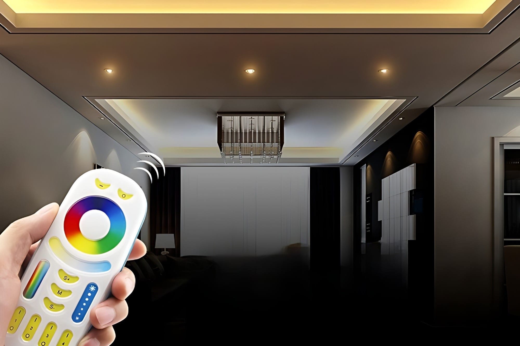 Pilot do sterowania oświetleniem