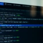 a computer screen with a bunch of text on it