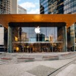 a building with glass windows