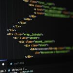 black flat screen computer monitor