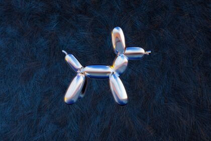 An airplane is flying through the air in the sky